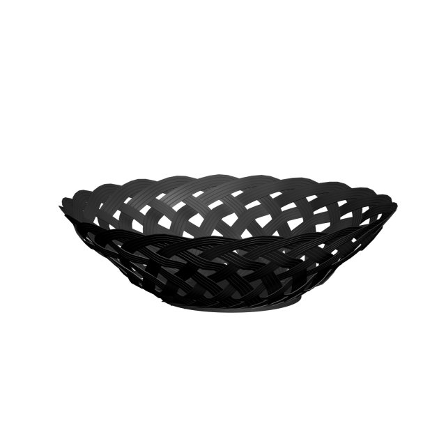 wicker plate 3D 프린트 모델 .c4d .max .obj .3ds .fbx .stl .blend 