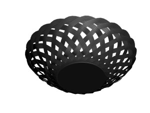 wicker plate 3D 프린트 모델
