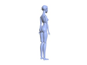 woman orc doll Model Cetak 3D