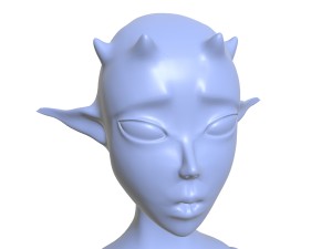 woman orc doll Model Cetak 3D