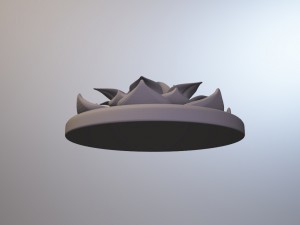 lotus flower figurine Modèles 3D en vedette