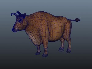 bull 3D Model