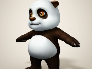 panda 3Dモデル