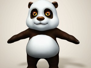 panda 3Dモデル