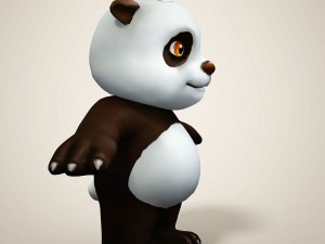 panda 3Dモデル