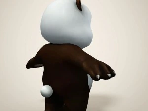 panda Modelo 3D