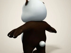 panda Modelo 3D