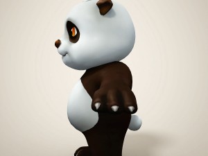panda 3Dモデル