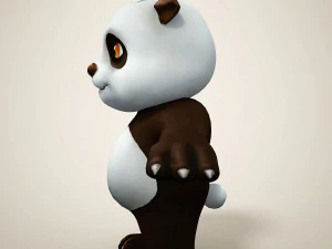 panda Modelo 3D