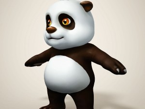 panda 3Dモデル