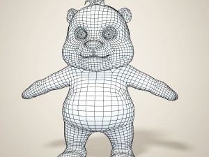 panda 3Dモデル