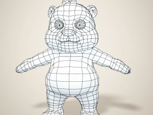 panda 3Dモデル