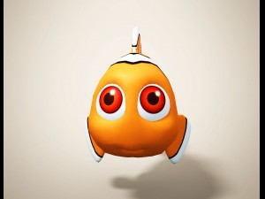 clown fish 3Dモデル