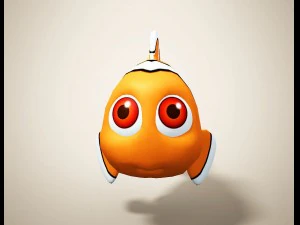 clown fish 3D Model