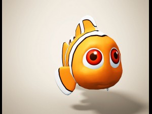 clown fish 3Dモデル