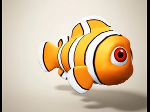 clown fish 3D Model