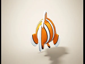 clown fish 3D Model