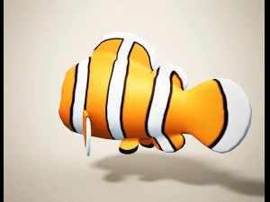 clown fish 3D Model