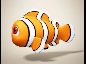 clown fish 3D Model