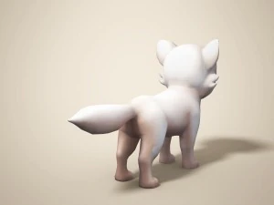 cartoon cat 3D Model