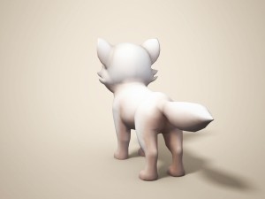 cartoon cat 3D 모델