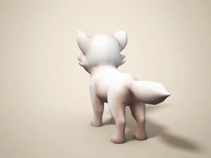 cartoon cat 3D Model