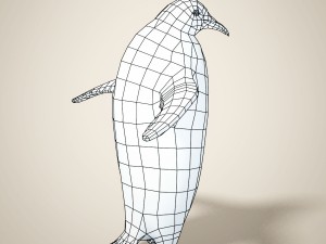 penguins 3D मॉडल