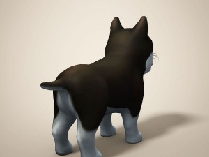 cartoon dog 3D मॉडल