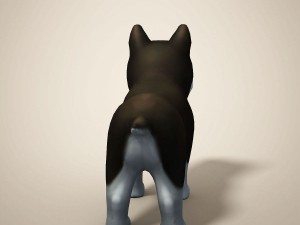 cartoon dog 3D मॉडल