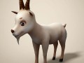 Cartoon Sheep 3D Model