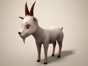cartoon sheep 3D Model