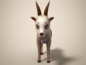 cartoon sheep 3D Model