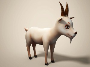 cartoon sheep 3D Model