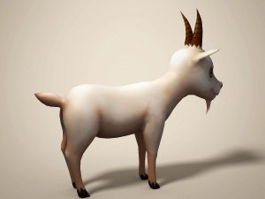 cartoon sheep 3D Model