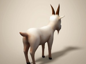 cartoon sheep 3D Model