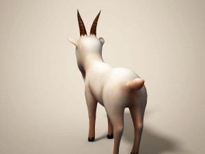 cartoon sheep 3D Model