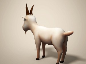 cartoon sheep 3D Model
