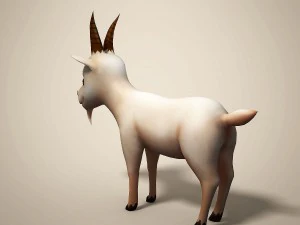 cartoon sheep 3D Model