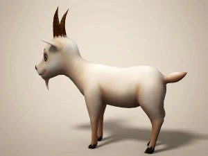 cartoon sheep 3D Model