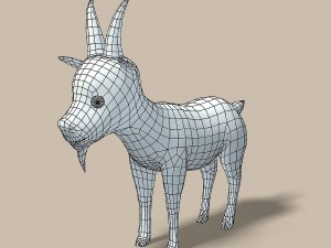 cartoon sheep 3D Model