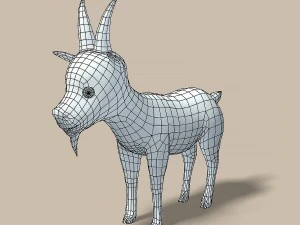cartoon sheep 3D Model