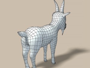 cartoon sheep 3D Model