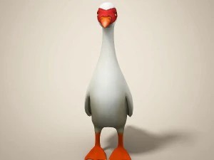 cartoon bird 3D Model