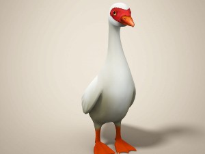 cartoon bird Model 3D