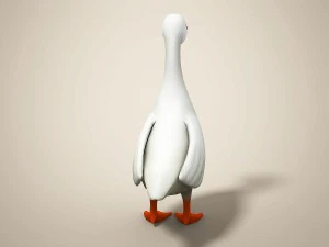 cartoon bird 3D Model