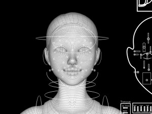 3d woman girl rigged 3D Model