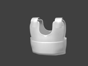 bullet proof jacket 3D Model