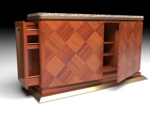 bar desk 3D Model
