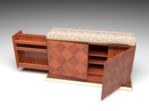 bar desk 3D Model