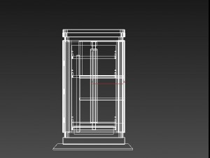 bar desk 3D Model